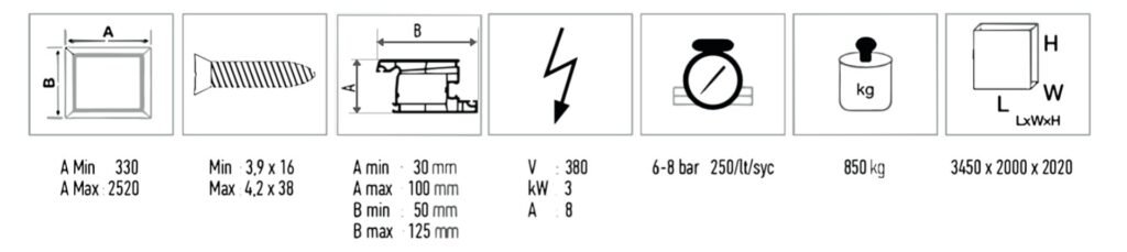 Caracteristicas SKY-2000 S